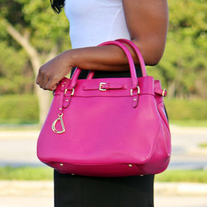 Lauren Ralph Lauren Layla Belted Satchel